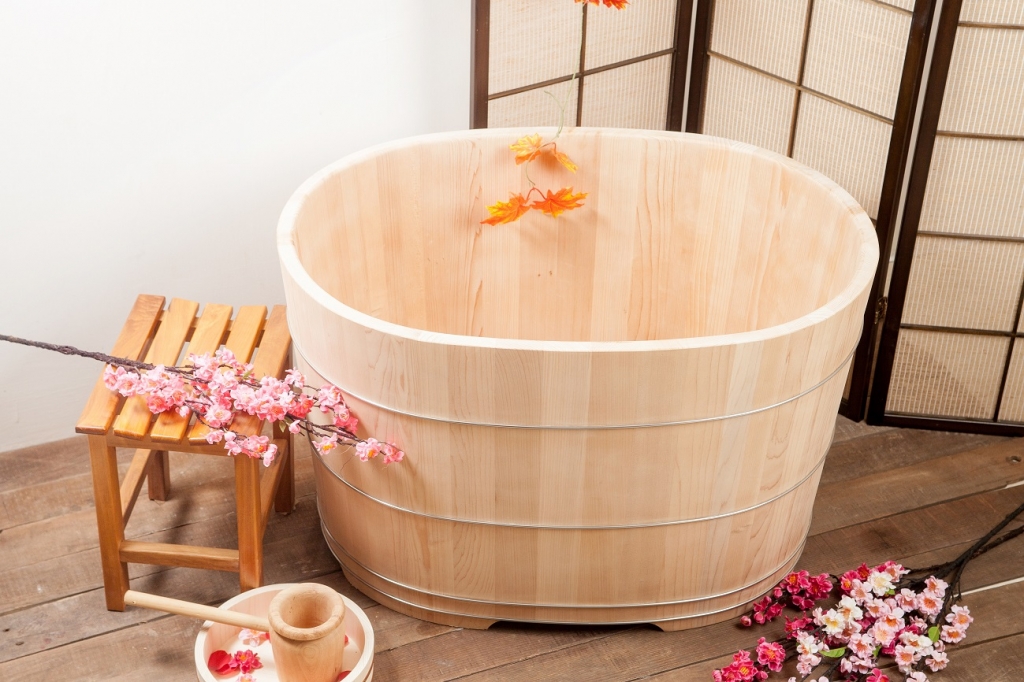【木師傅】台灣師傅手造香檜木泡澡桶(雙人4.2尺)