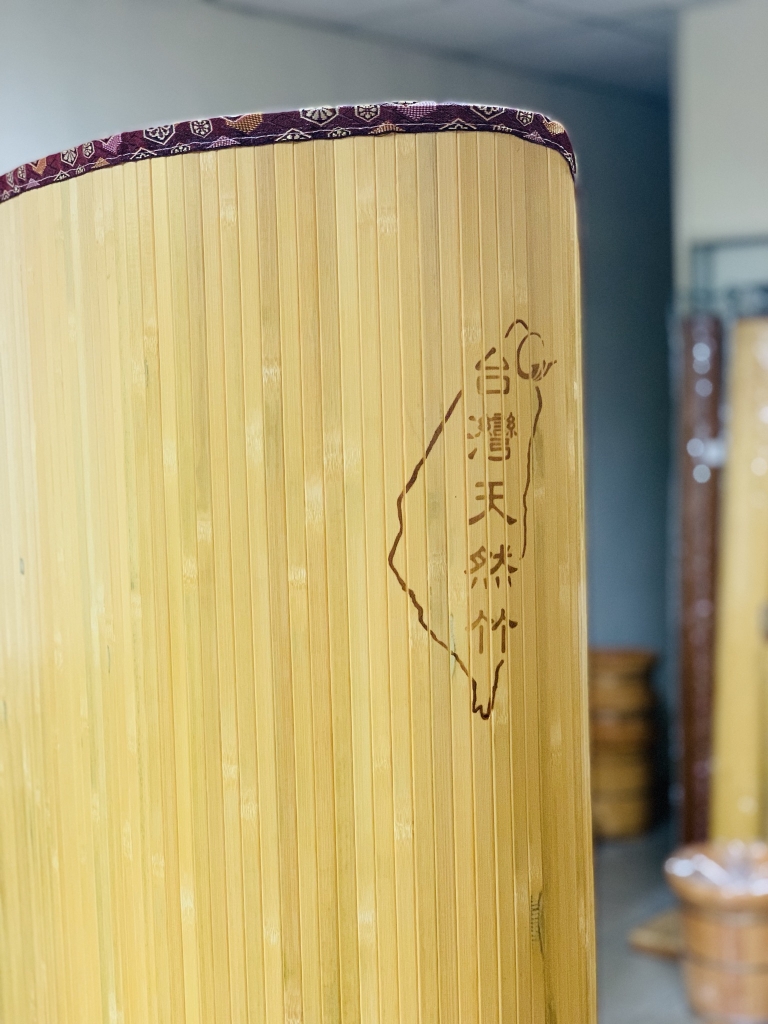 木師傅---台灣天然竹涼蓆雙人加大6尺 竹條為直向排列