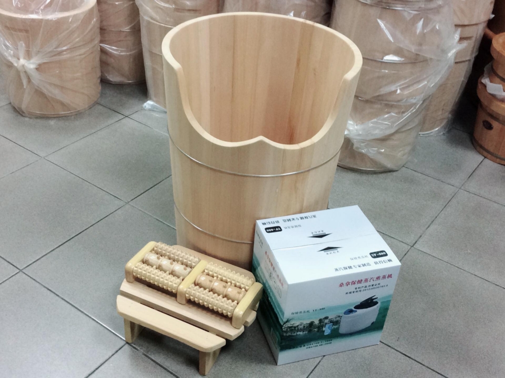木師傅---健康養生香檜木蒸腳泡腳兩用桶 圓48高度62公分 原木桶 蒸足 泡腳 養生